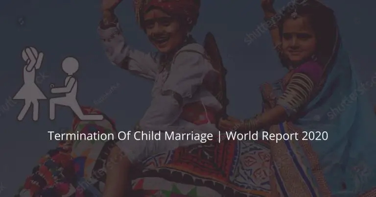 Termination Of Child Marriage | World Report 2021
