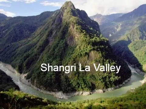 The mysterious valley of Shangri-La | Those who went to this lake did not return